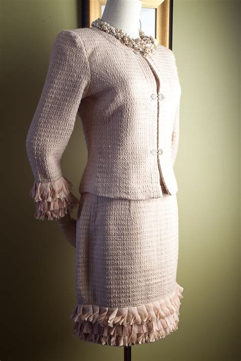 coco chanel tweed jacket|coco chanel tweed jacket history.